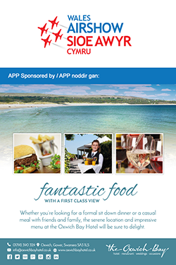 Oxwich Bay Hotel - Sponsors of the Wales Airshow APP