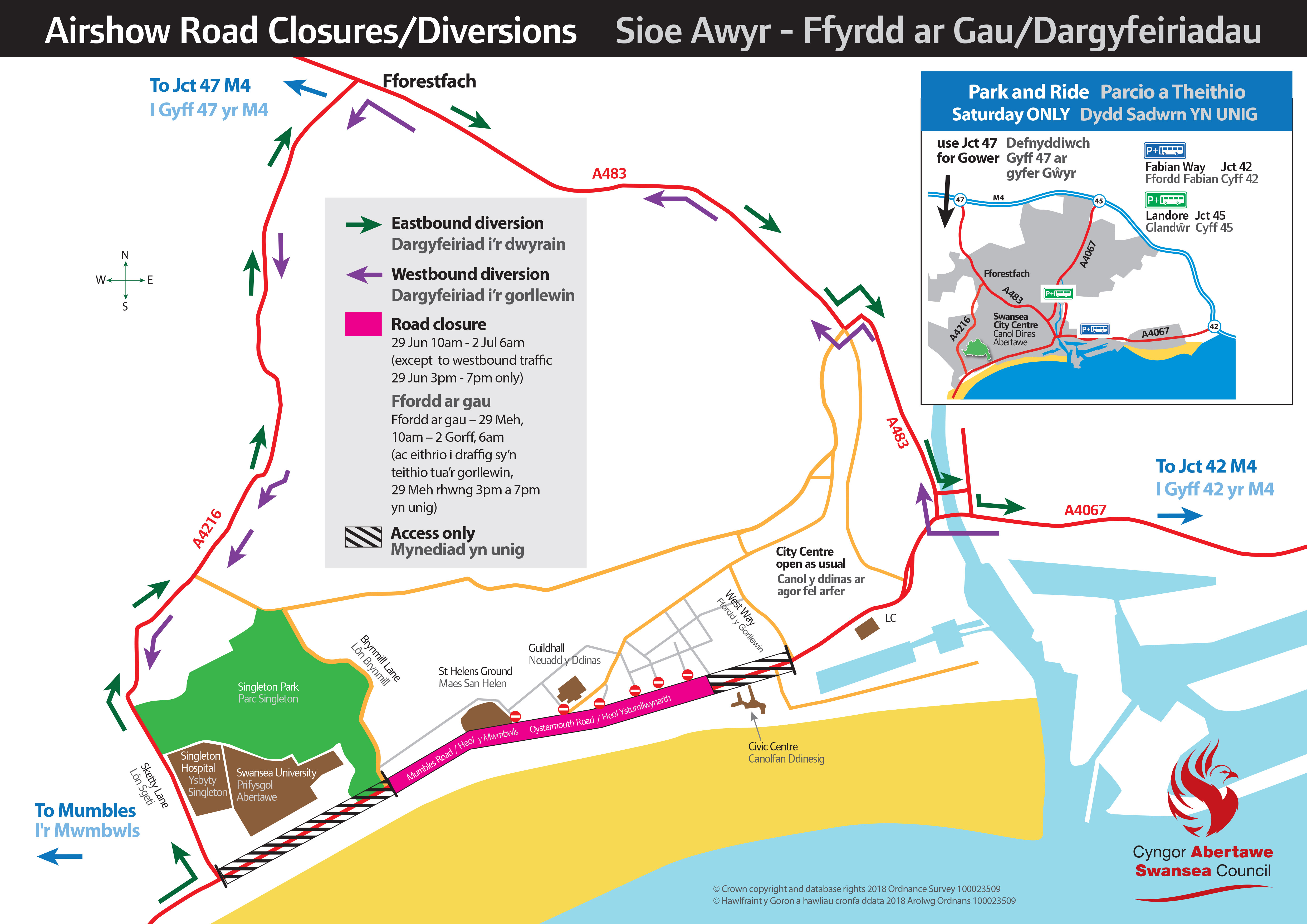 AirshowRoadclosures2018residentsFinal Wales Airshow