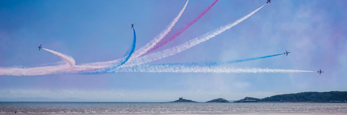 Red Arrows Mumbles Swansea