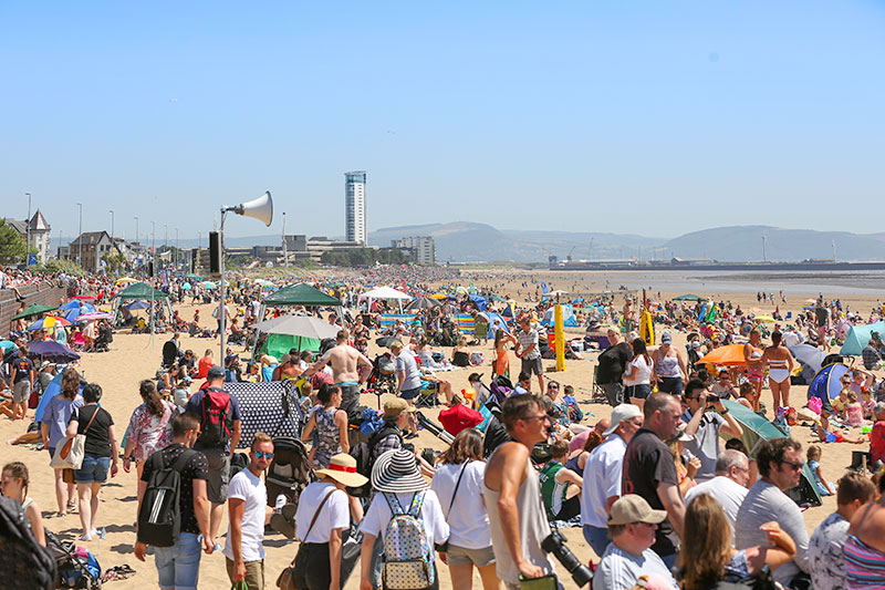 Packed Beach